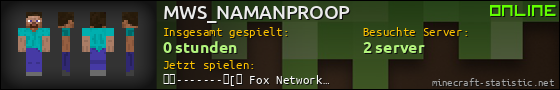 Benutzerleisten 560x90 für MWS_NAMANPROOP