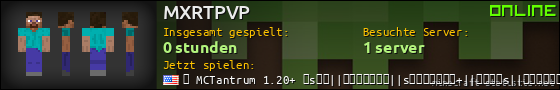 Benutzerleisten 560x90 für MXRTPVP