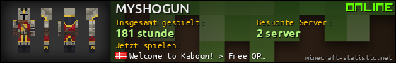 Benutzerleisten 560x90 für MYSHOGUN