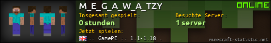 Benutzerleisten 560x90 für M_E_G_A_W_A_TZY