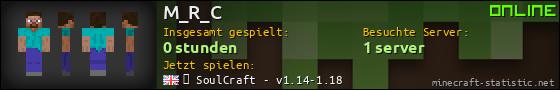 Benutzerleisten 560x90 für M_R_C