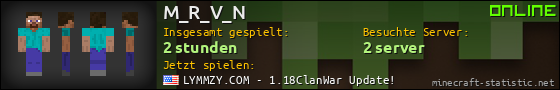 Benutzerleisten 560x90 für M_R_V_N