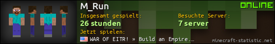 Benutzerleisten 560x90 für M_Run