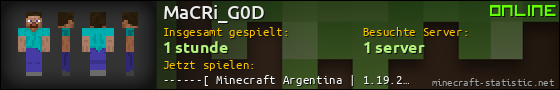 Benutzerleisten 560x90 für MaCRi_G0D