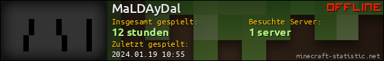 Benutzerleisten 560x90 für MaLDAyDal