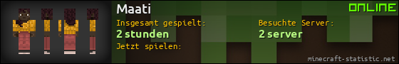 Benutzerleisten 560x90 für Maati
