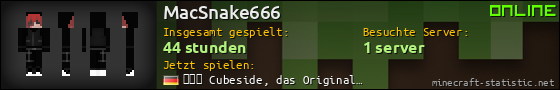 Benutzerleisten 560x90 für MacSnake666