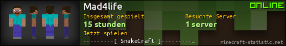 Benutzerleisten 560x90 für Mad4life