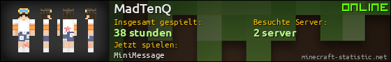 Benutzerleisten 560x90 für MadTenQ