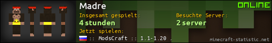Benutzerleisten 560x90 für Madre