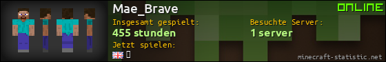 Benutzerleisten 560x90 für Mae_Brave