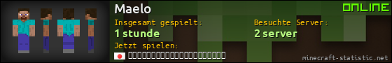 Benutzerleisten 560x90 für Maelo
