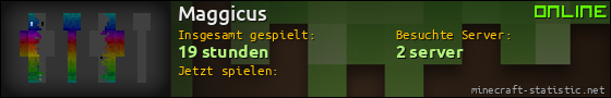 Benutzerleisten 560x90 für Maggicus