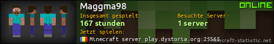 Benutzerleisten 560x90 für Maggma98
