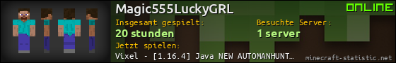 Benutzerleisten 560x90 für Magic555LuckyGRL