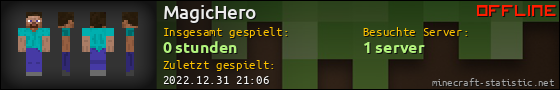 Benutzerleisten 560x90 für MagicHero