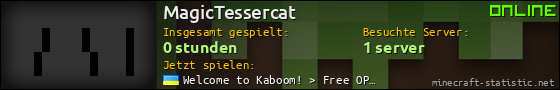 Benutzerleisten 560x90 für MagicTessercat