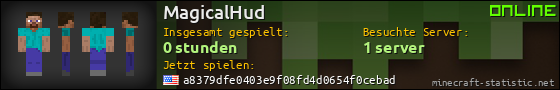 Benutzerleisten 560x90 für MagicalHud