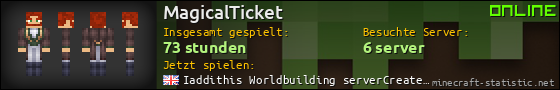 Benutzerleisten 560x90 für MagicalTicket