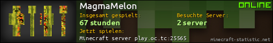 Benutzerleisten 560x90 für MagmaMelon