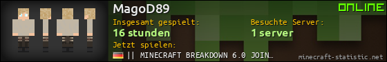 Benutzerleisten 560x90 für MagoD89