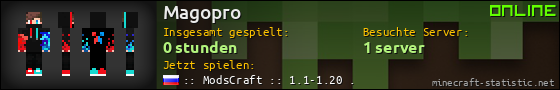Benutzerleisten 560x90 für Magopro
