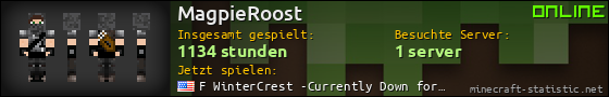Benutzerleisten 560x90 für MagpieRoost