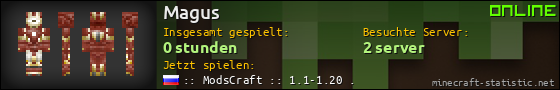 Benutzerleisten 560x90 für Magus