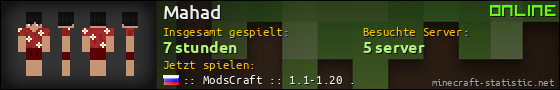 Benutzerleisten 560x90 für Mahad