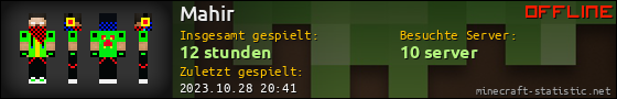 Benutzerleisten 560x90 für Mahir