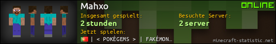 Benutzerleisten 560x90 für Mahxo