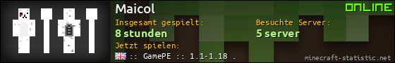Benutzerleisten 560x90 für Maicol
