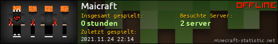 Benutzerleisten 560x90 für Maicraft