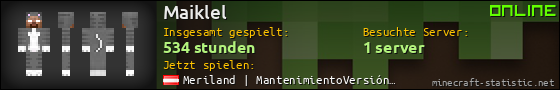 Benutzerleisten 560x90 für Maiklel