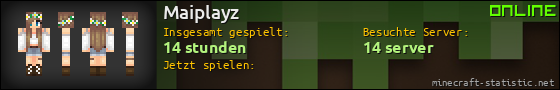 Benutzerleisten 560x90 für Maiplayz