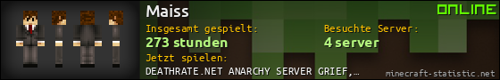 Benutzerleisten 560x90 für Maiss