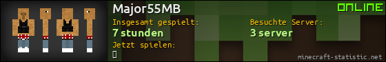 Benutzerleisten 560x90 für Major55MB