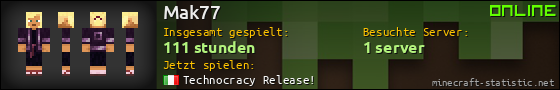 Benutzerleisten 560x90 für Mak77