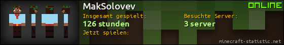 Benutzerleisten 560x90 für MakSolovev