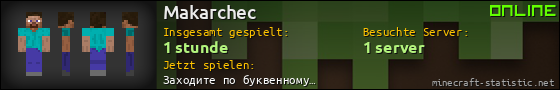Benutzerleisten 560x90 für Makarchec
