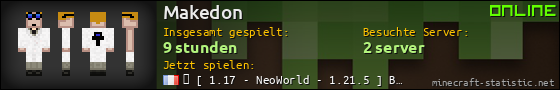 Benutzerleisten 560x90 für Makedon
