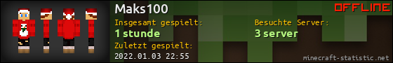 Benutzerleisten 560x90 für Maks100