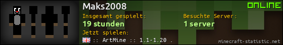 Benutzerleisten 560x90 für Maks2008