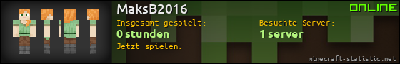 Benutzerleisten 560x90 für MaksB2016