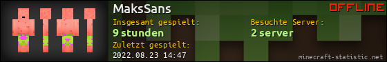 Benutzerleisten 560x90 für MaksSans