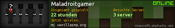 Benutzerleisten 560x90 für Maladroitgamer