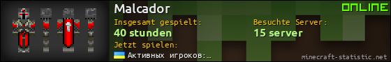 Benutzerleisten 560x90 für Malcador