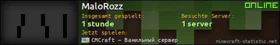 Benutzerleisten 560x90 für MaloRozz