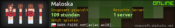 Benutzerleisten 560x90 für Maloska