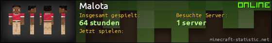 Benutzerleisten 560x90 für Malota